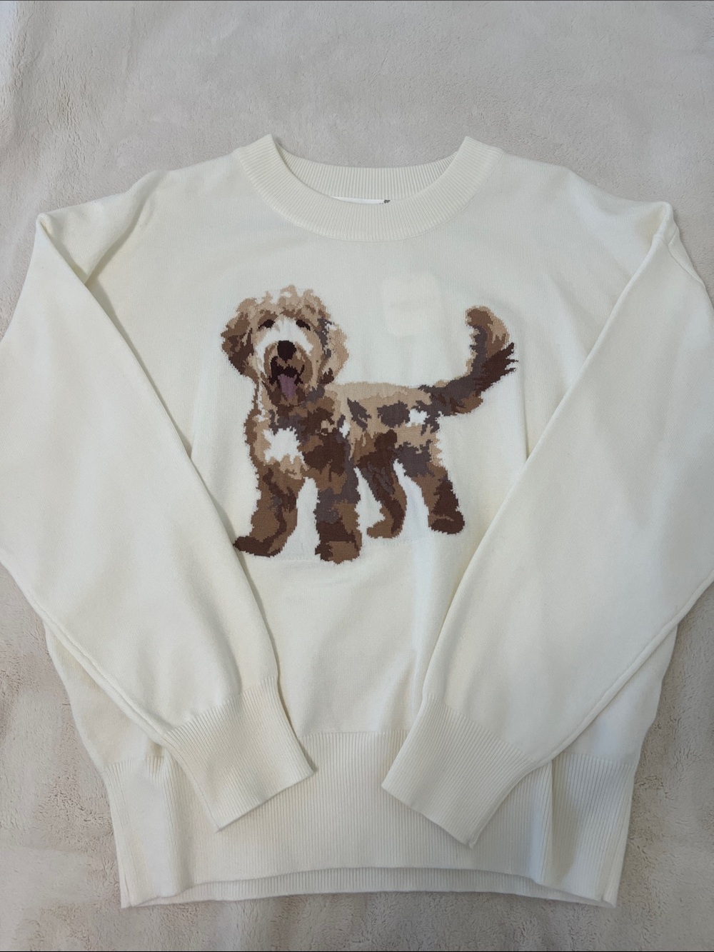 NWT goldendoodle sweater